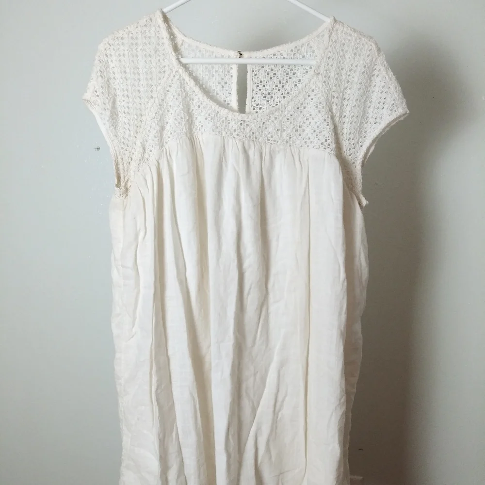 Merona - Ivory Casual Dress,Size L/G